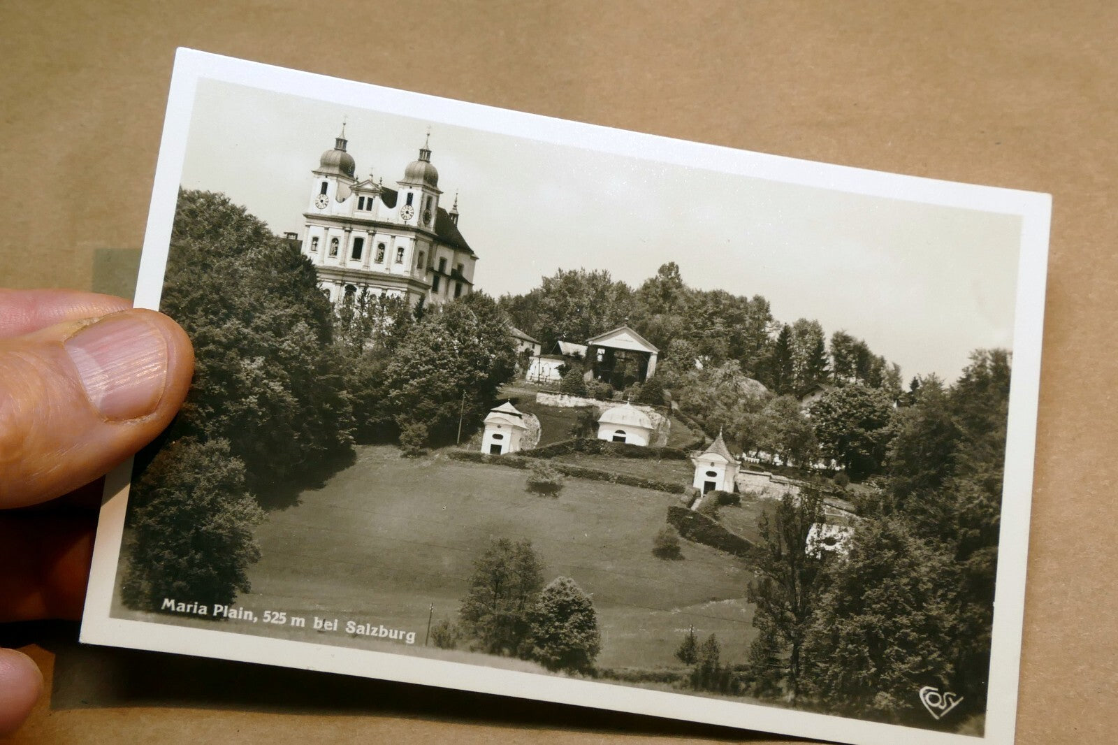 Maria Plain Salzburg Alps Austria postcard 1940's  - unposted