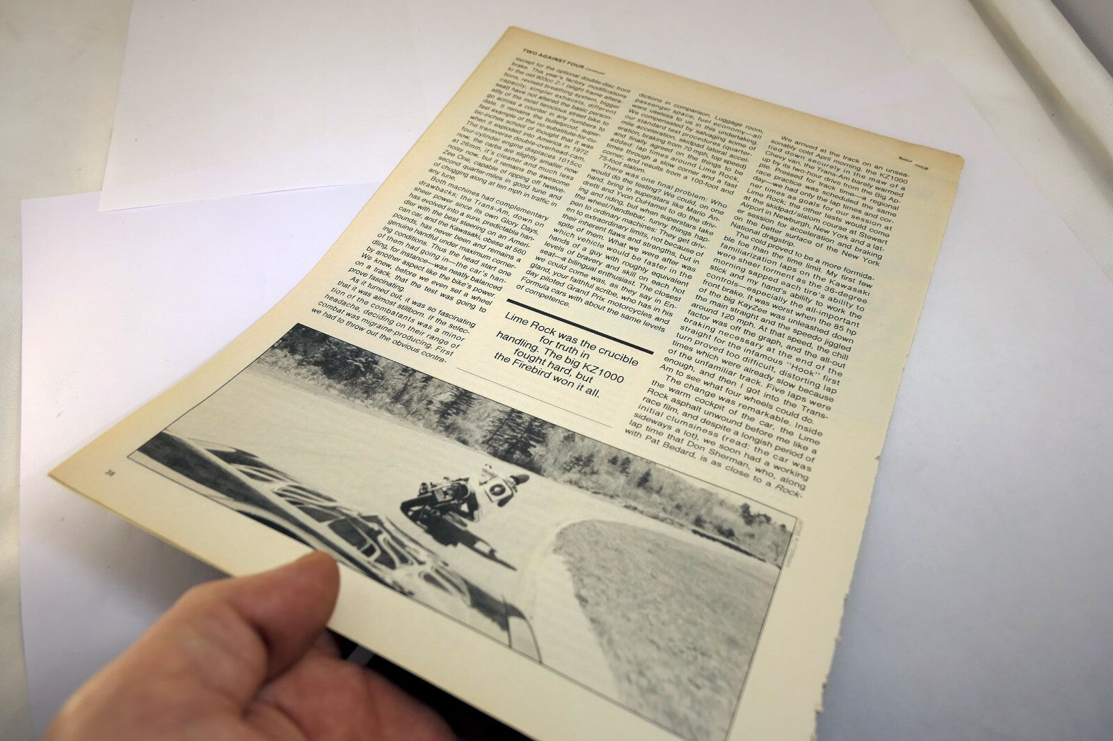 Pontiac Firebird 1977 Car & Driver  Magazine clipping advertisement Ad