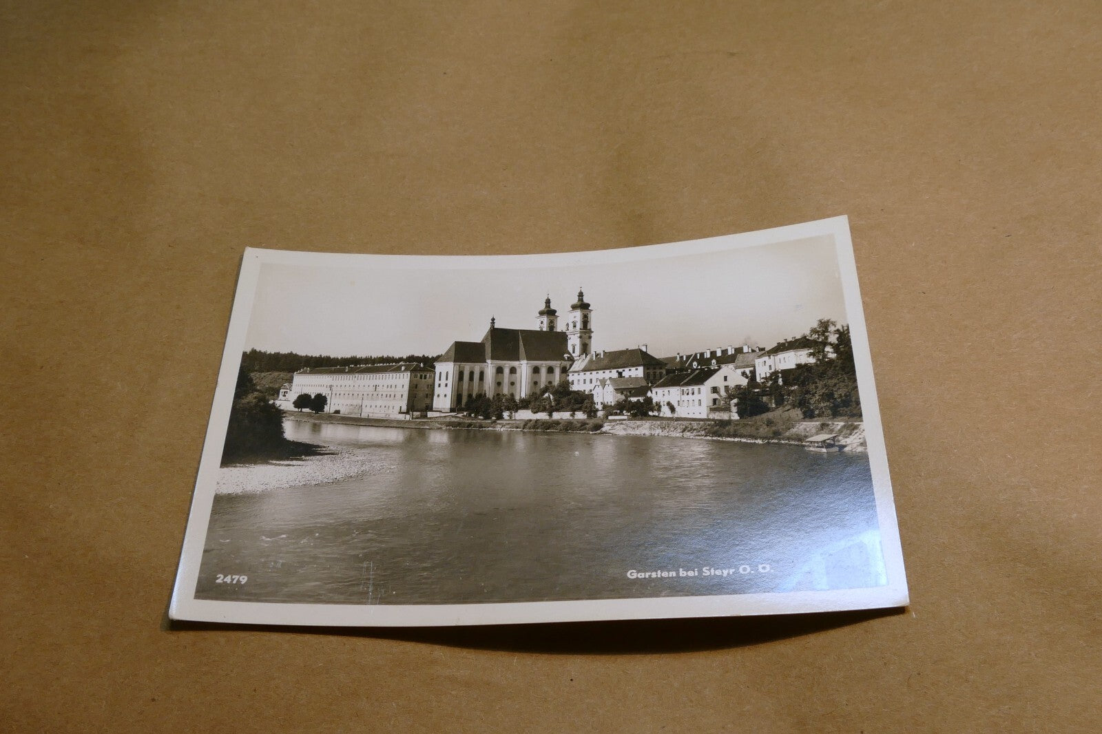 Garsten bei Steyr O. U. postcard Black & white Oberösterreich 1920's - unposted