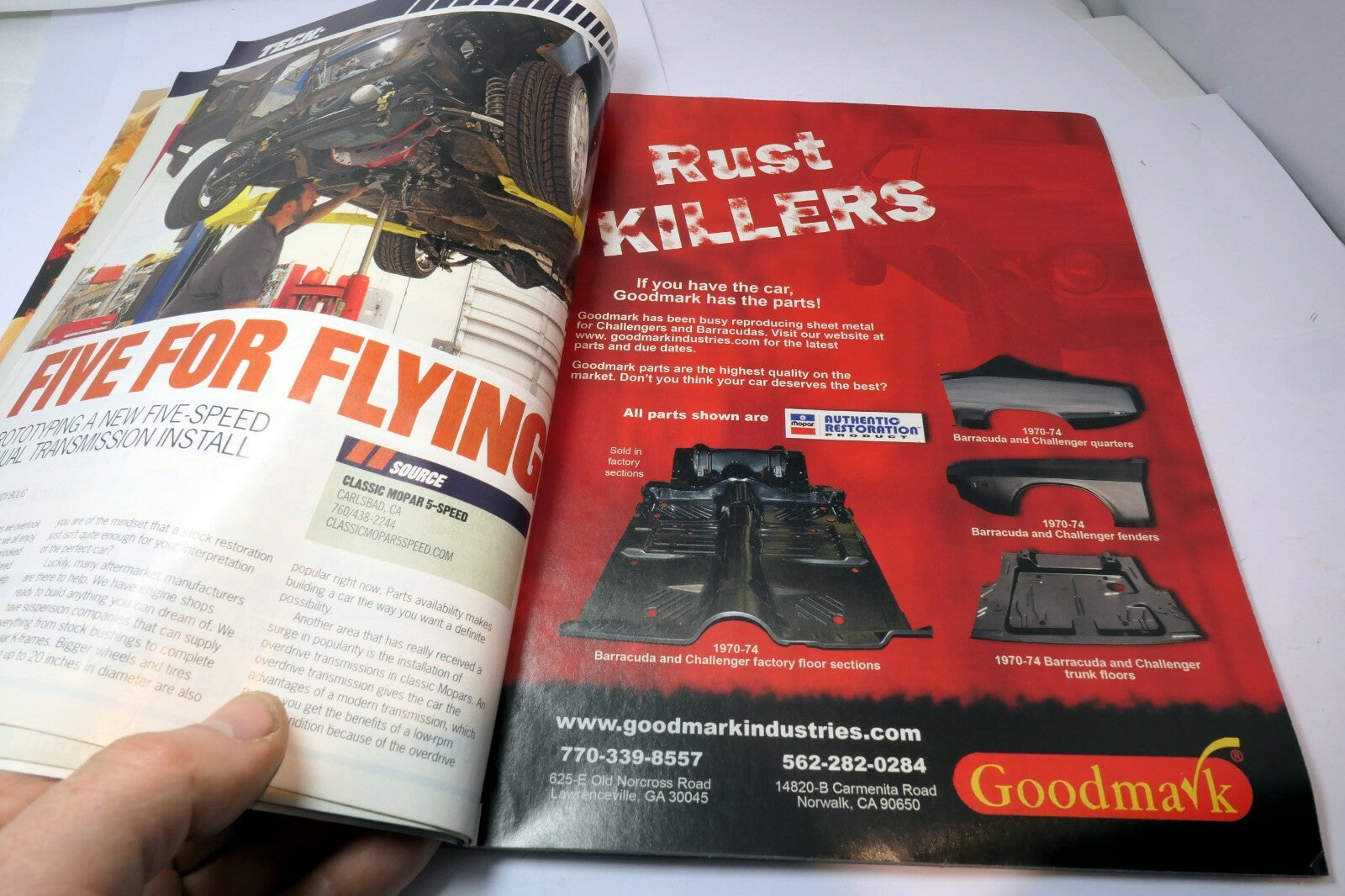 MOPAR Muscle Magazine February 2008 Modified Muscle Barn '71 HEMI Cuda 6.1L