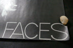 "FACES" Black and white photo Poster 1970's San Francisco USA EXCITED 22X28"
