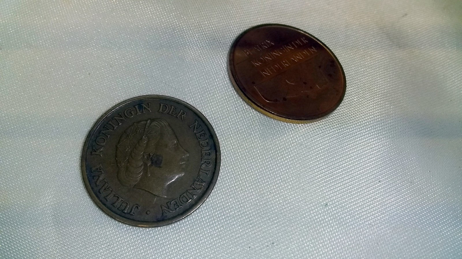 Netherlands 5 Cent Pre-Euro  Coin Queen Beatrix Jualiana lot of Two 1998 1950