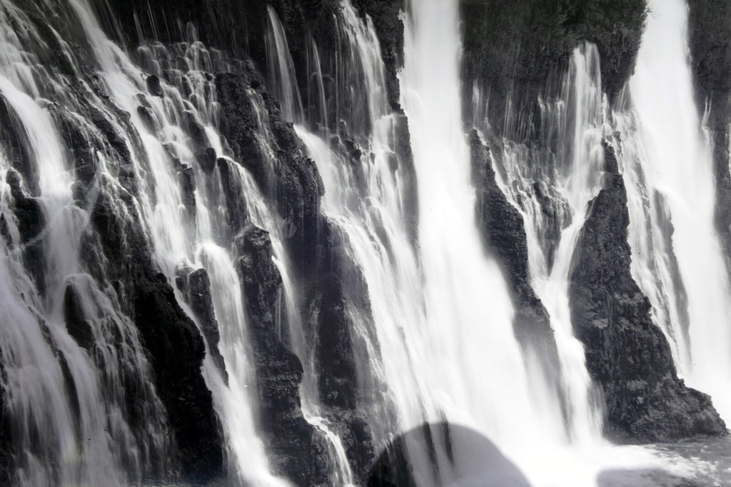 Mt. shasta california 11x14" black & white picture photo burney falls usa