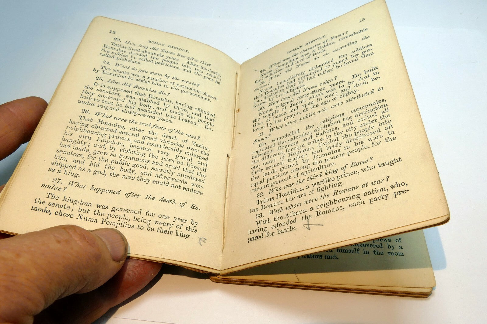 Roman History in Question and Answer by Lady Houston and Sons 1880