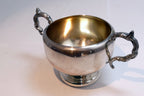VIKING SILVER  PLATE E P COPPER SUGAR BOWL made in Canada  Lead Mounts for Tea