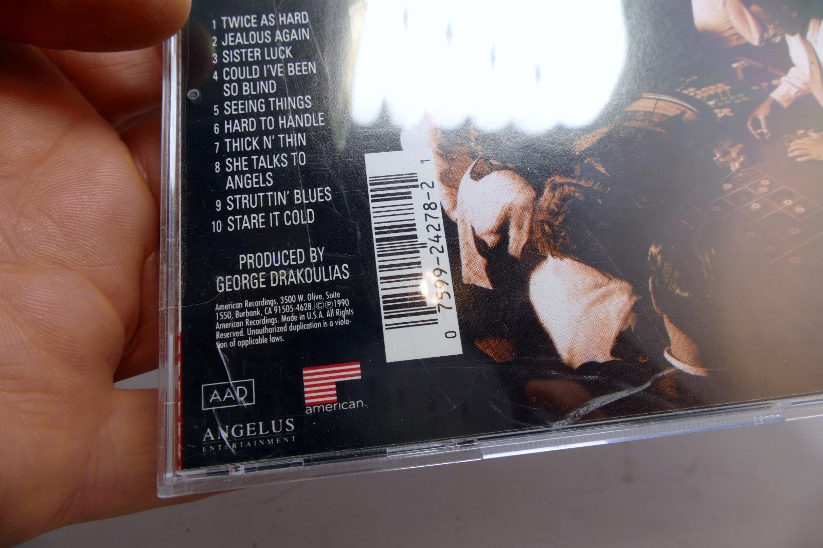 Shake Your Moneymaker - Music CD - Black Crowes -   Audio 9 24278-2 Very Good