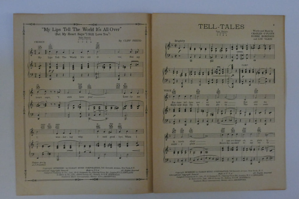 Tell-Tales, 1931, by Charles O'Flynn, Bobbe Robinson and Lou Vardi