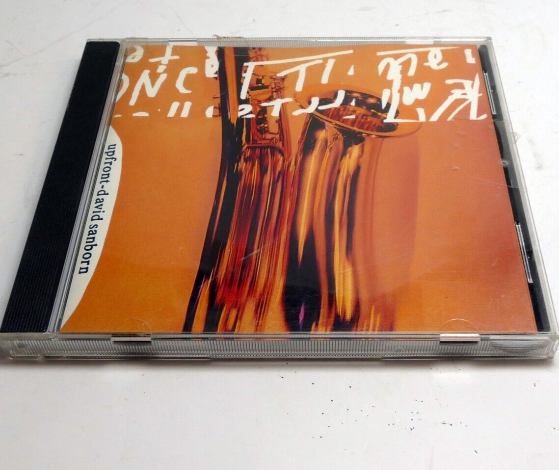 Upfront   audio cd by david sanborn 9 61272 2 elektra 1992   very good