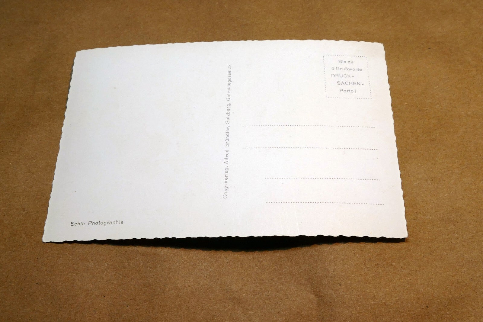 Kaprun Sparre Moserboden  Austria postcard 1940's  - unposted