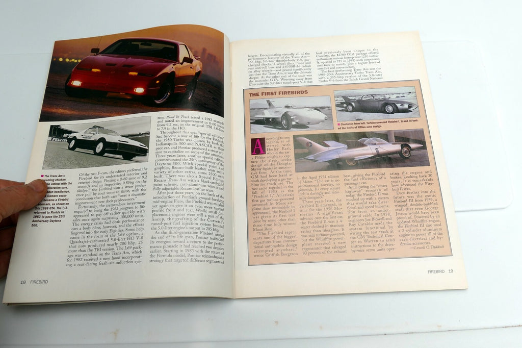 Road & Track Guide to All NEW 1993 Pontiac Firebird Trans AM