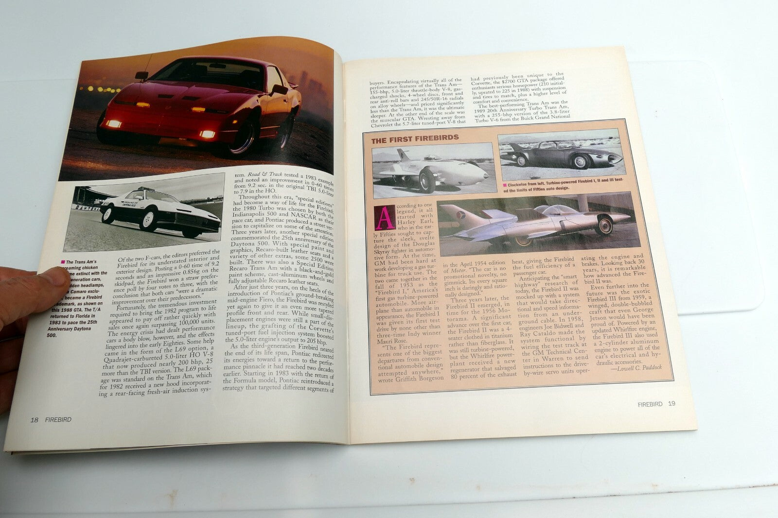 Road & Track Guide to All NEW 1993 Pontiac Firebird Trans AM
