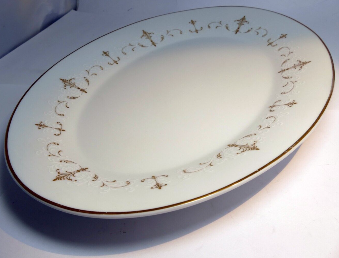 Noritake courtney #6520 platter dinner plate main dish thanksgiving large 14"