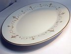 Noritake courtney #6520 platter dinner plate main dish thanksgiving large 14"