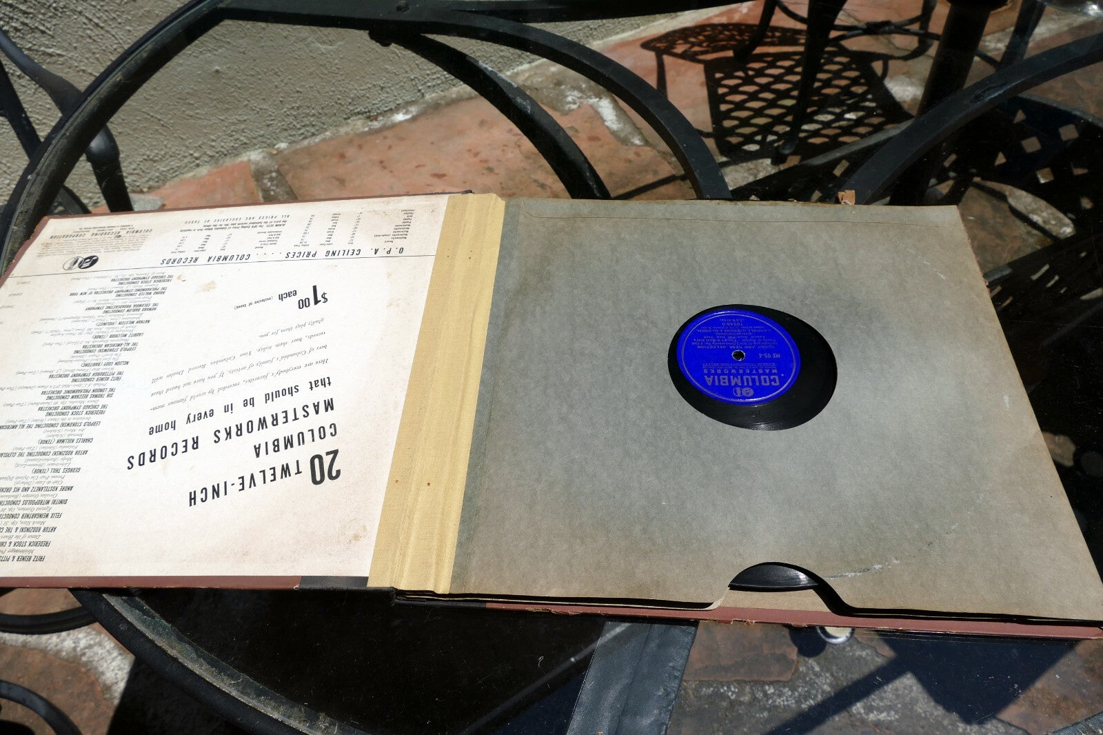 Columbia Gershwin King of Rhythm Porgy and Bess MX 95-1 95-4 (missing 95-2 95-3)