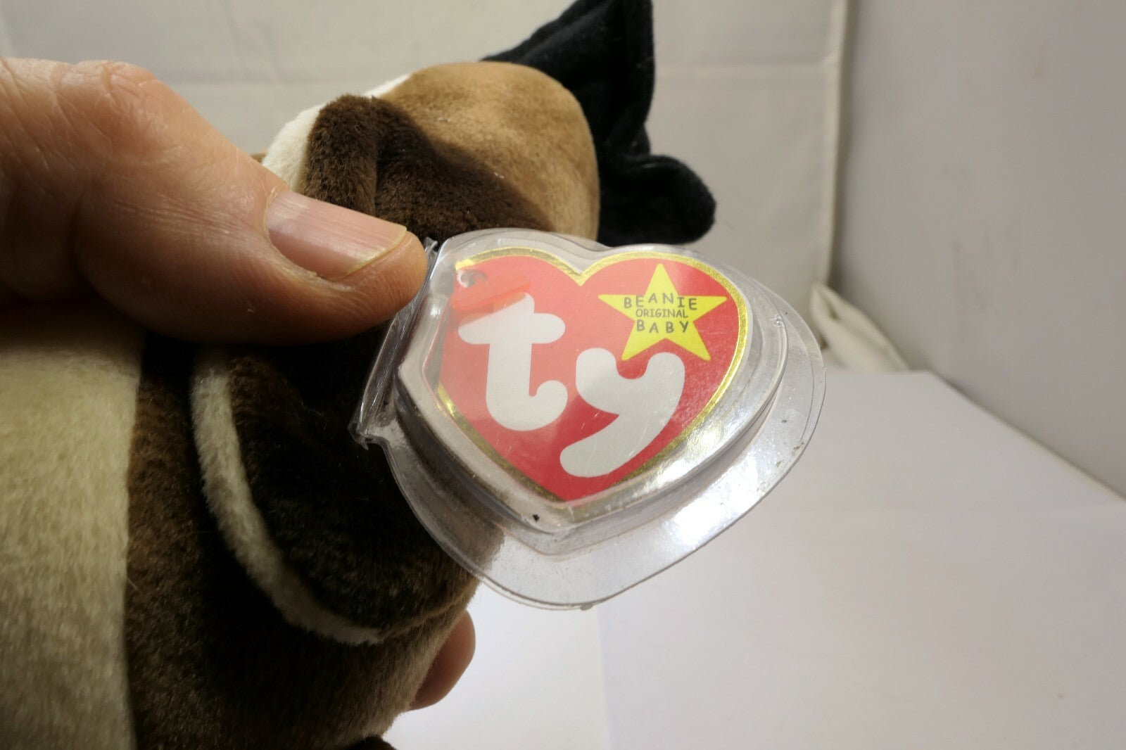 Ty Beanie Baby WISE '07 1998 OWL w/ Tags Plush Toy