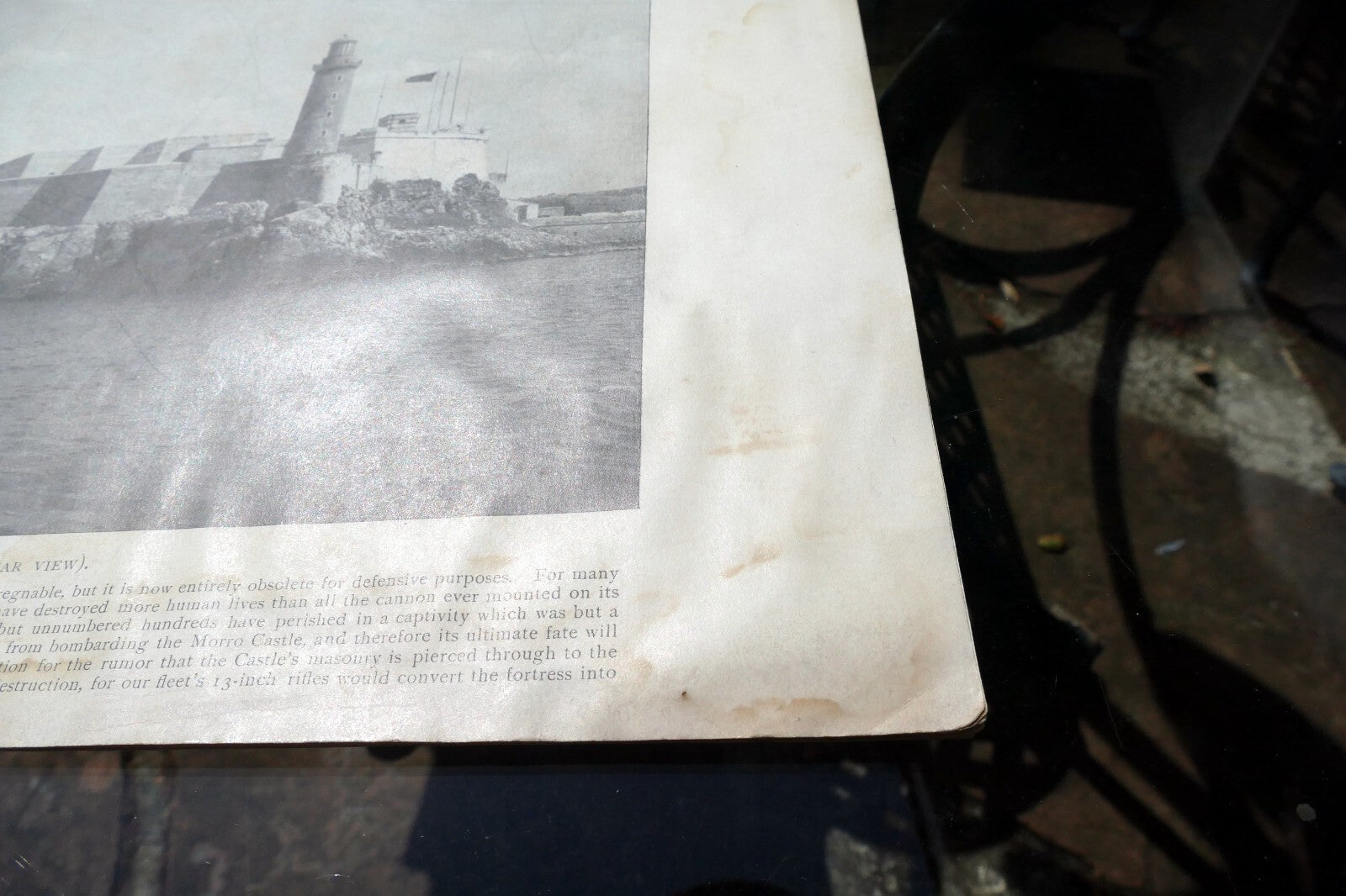 AMERICAN HAVANA Harbor USS "Newark" CUBAN JOURNAL Brochure 1898-1900 incomplete