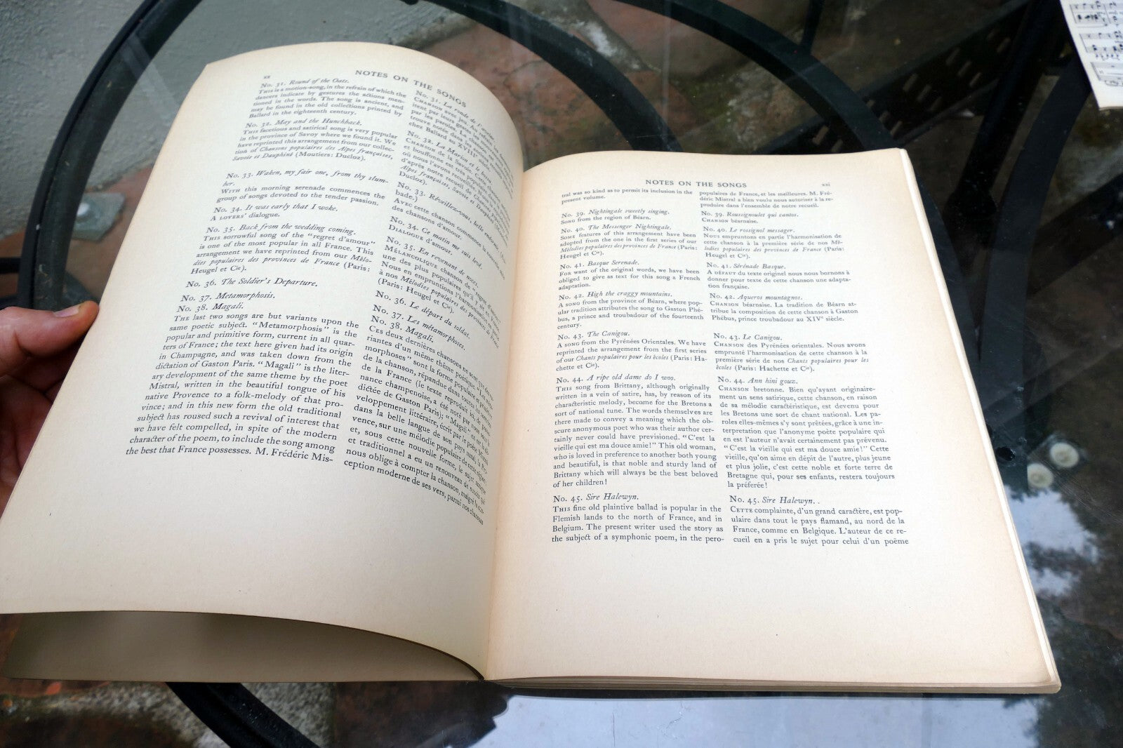 Sixty France Folk-Songs sheet music edited J. Tiersot  1915 Boston USA