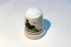 Porcelain Thimble Souvenir Washington National Cathedral USA