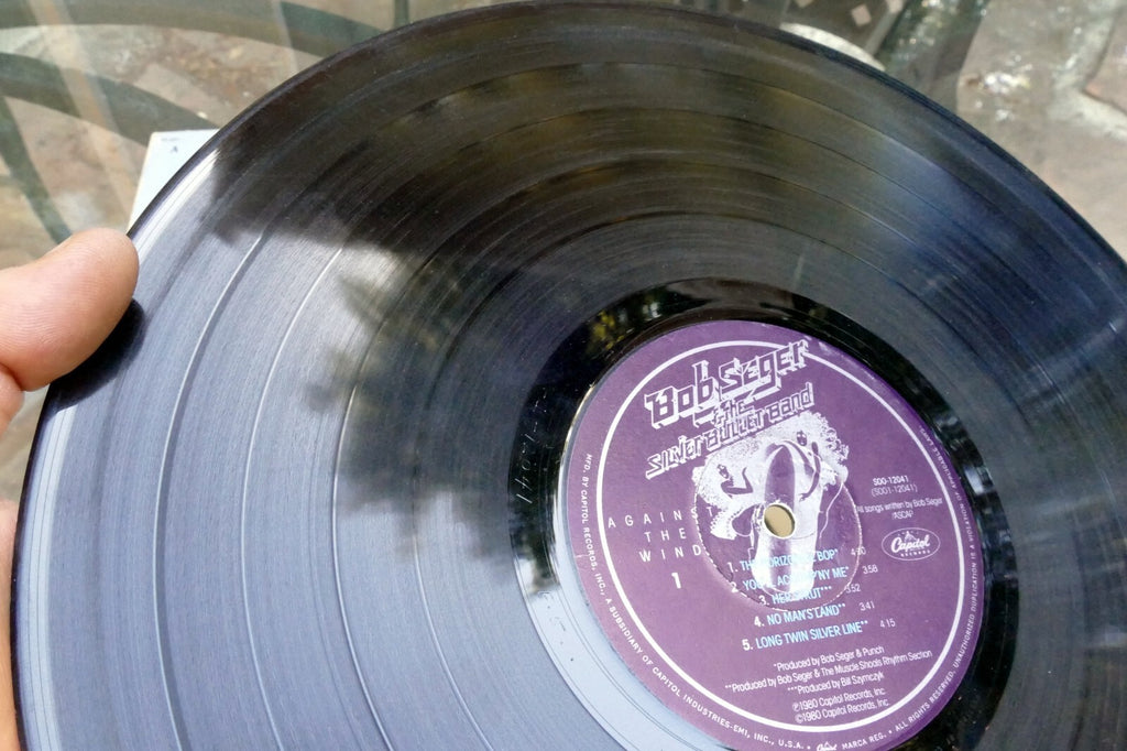 BOB SEGER AGAINST THE WIND LP Vinyl SOO 12041 1980 Original Capitol Records