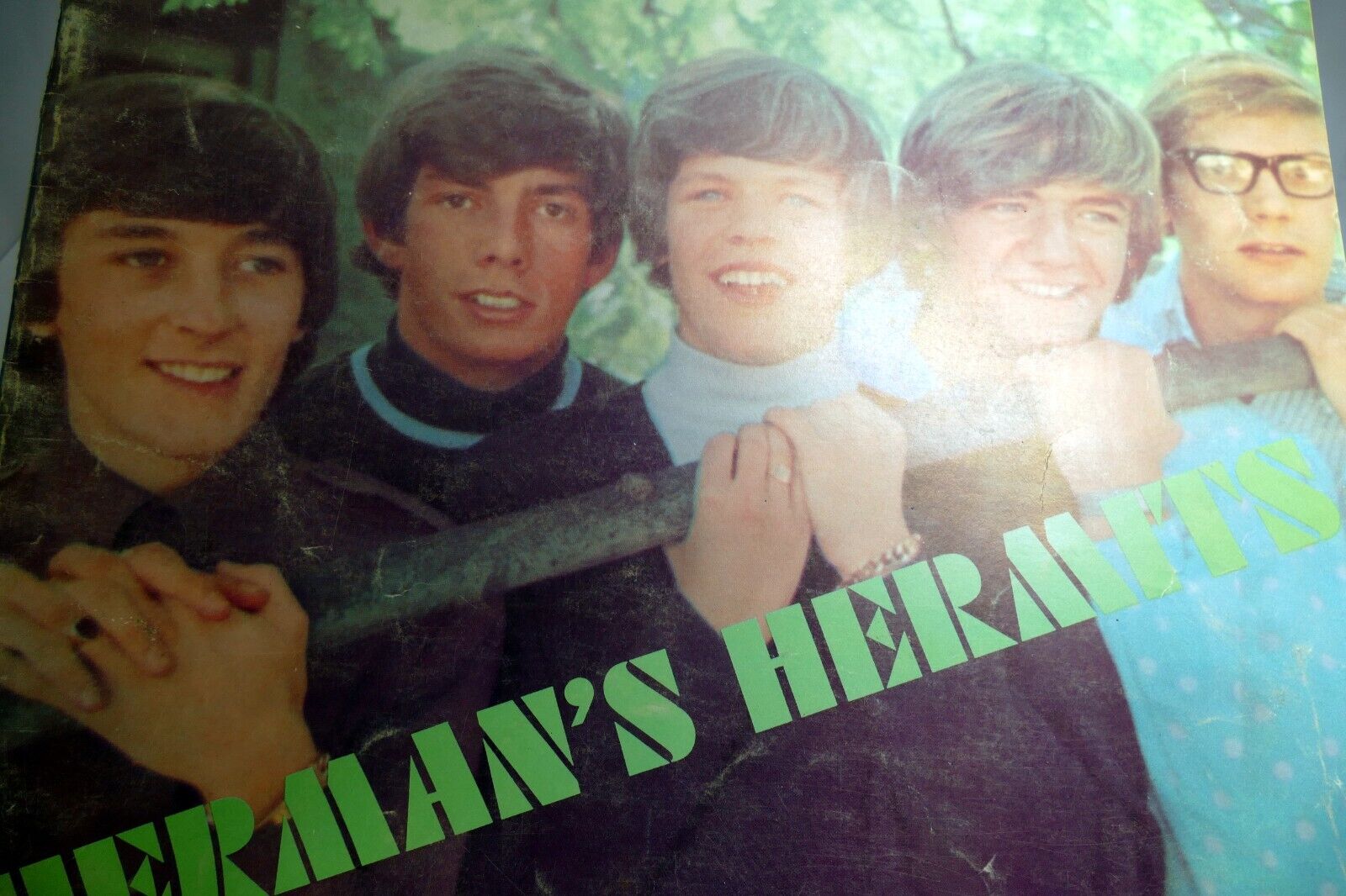 Herman's hermits booklet concert tour photobook 1966 advertisement pamphlet