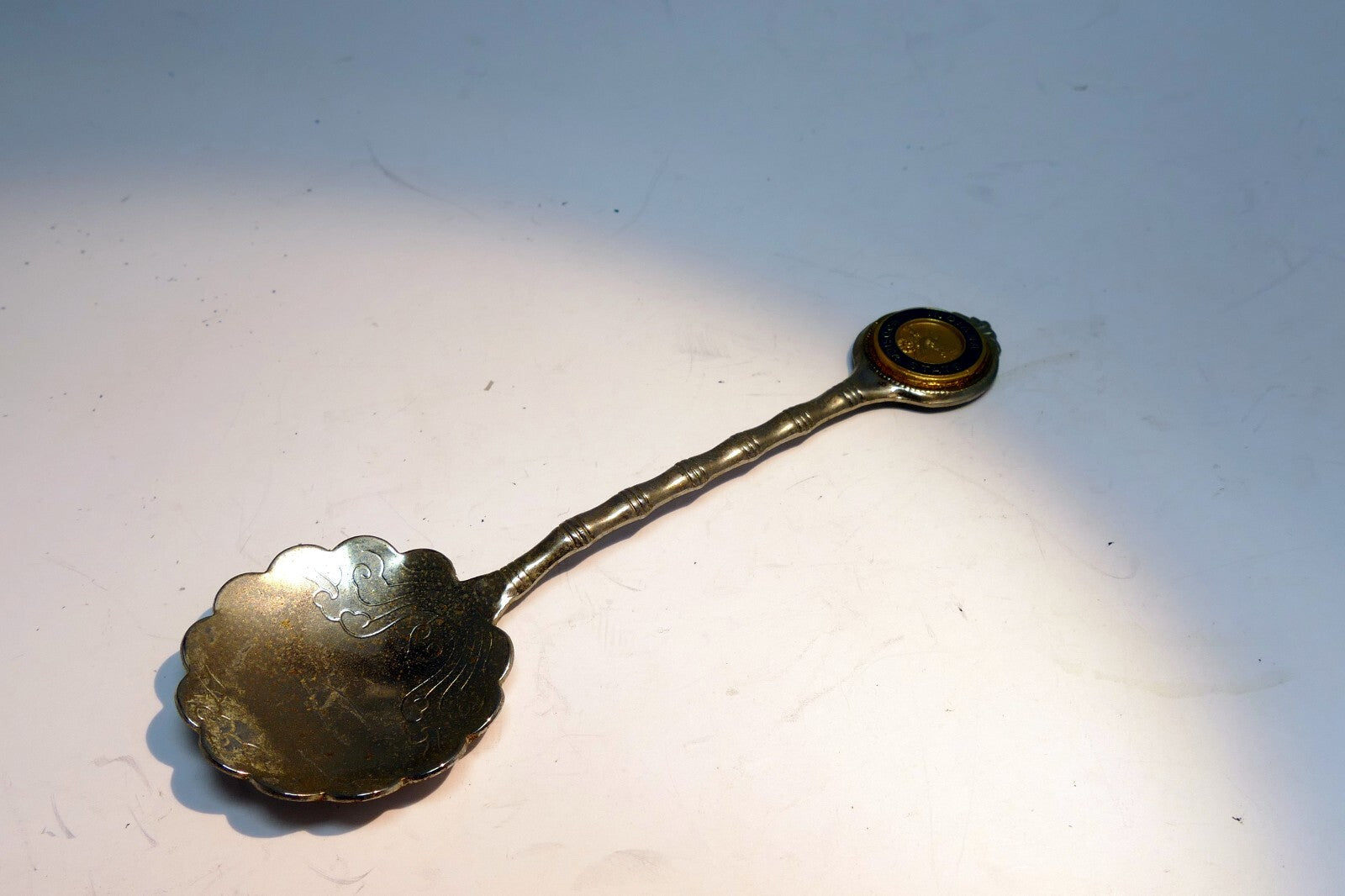 Indiana The Hoosier State Miniature Souvenir Spoon