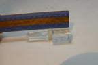 Mikasa Etched dots Crystal Glass Bottle Stopper square shape