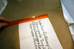Santa Cruz Stamp Club Sign advertisement Add