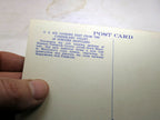 Post Card 1940's Lookout East Cumberland Valley Western Maryland