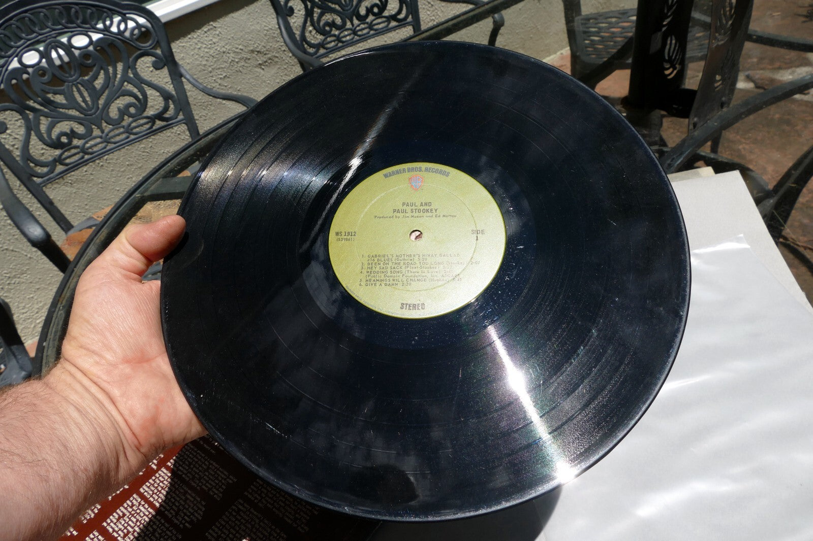 Paul Stookey Paul And Vinyl, LP 1971 Warner Bros. Records – WS 1912, (S39862) S