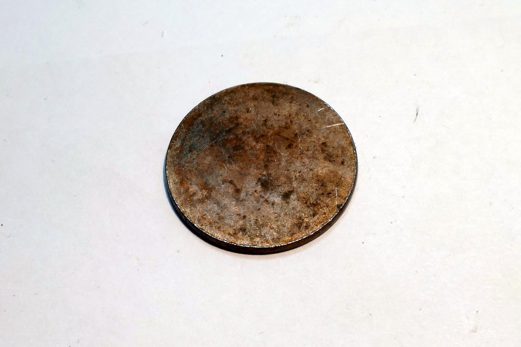 24.5mm Brass Copper coin   Unstruck Planchet Error