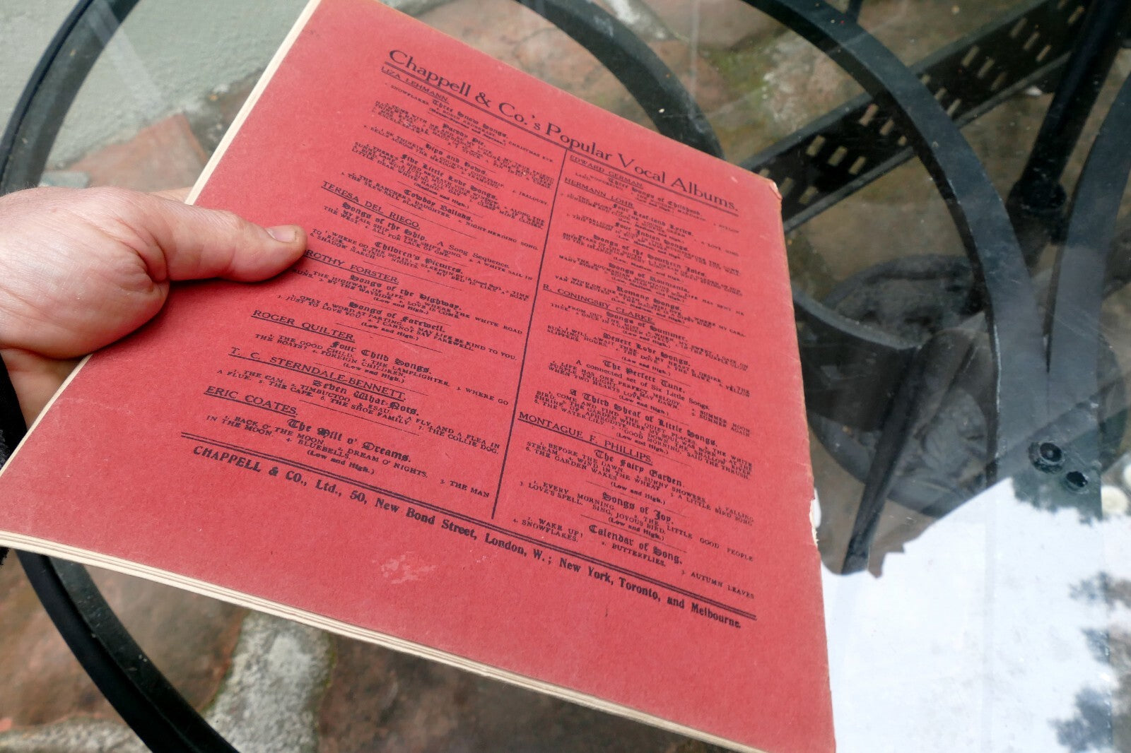 Songs of Romania - Hermann Lohr  1911 Chappell & Co. Ltd. Piano music Sheet Medi