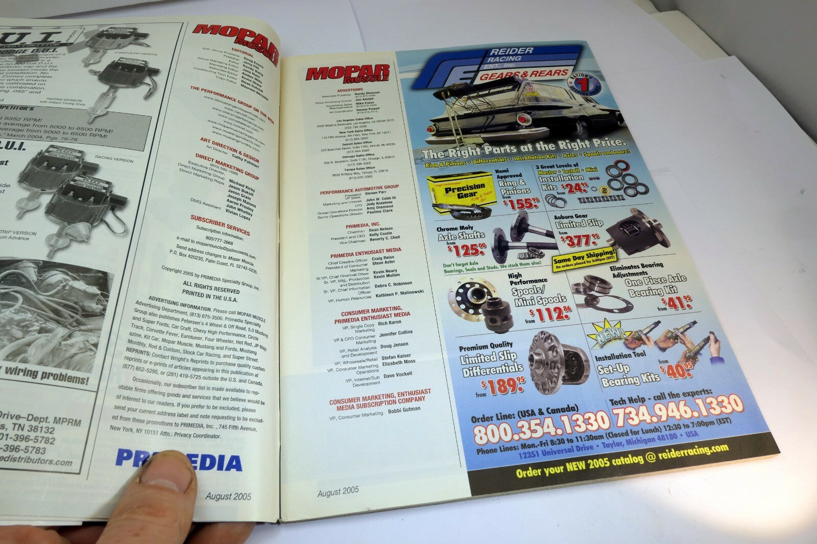 MOPAR Muscle Magazine August 2005 Indy E-Z Big-Block Aluminum Heads 400 Daytona