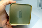 Vintage Coca-Cola Tin Can 1994 Red & Gold "Enjoy Thirst" Drink rectangle  5.5"