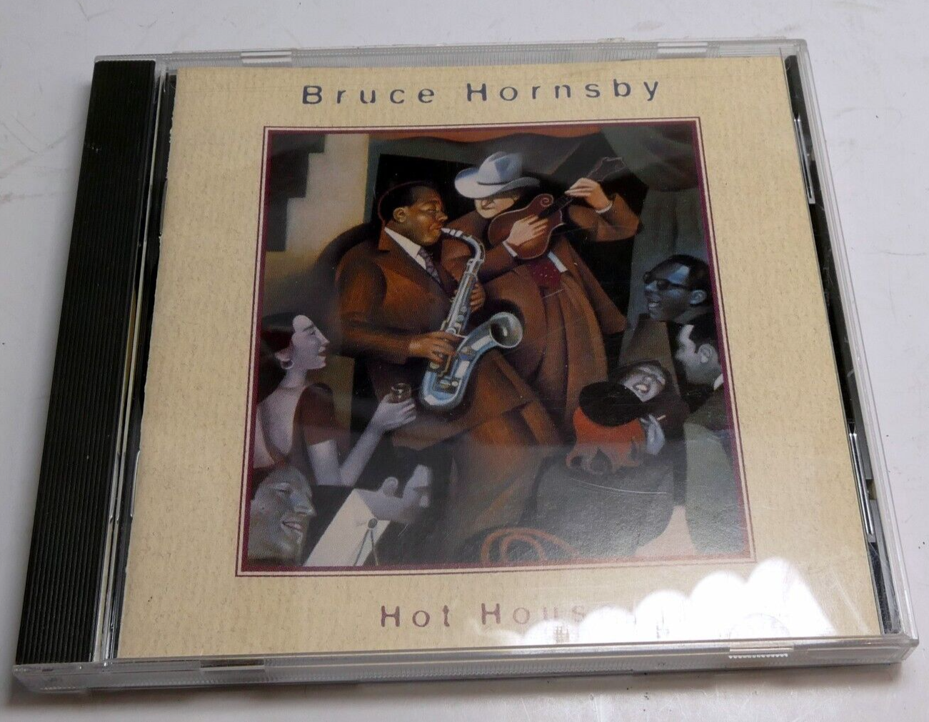 Bruce hornsby hot house (1995 rca records) 07863 66584 2 bmg audio cd