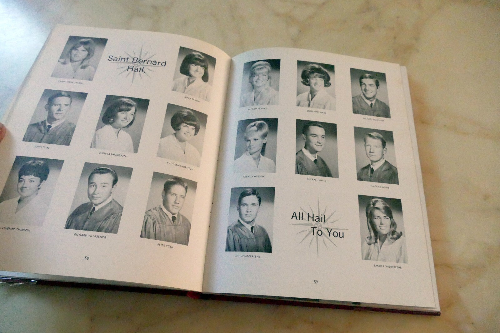 1966 St. Bernard High School Yearbook Voyager Playa del Rey California USA