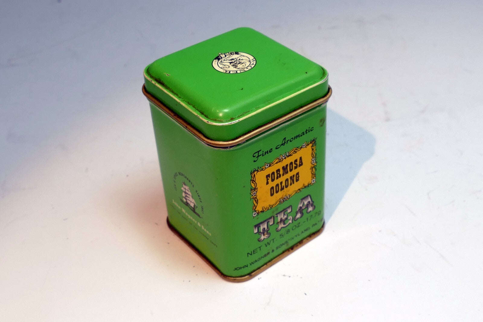 Tea Tin Formosa Oolong by John Wagner & Sons kitchen decor