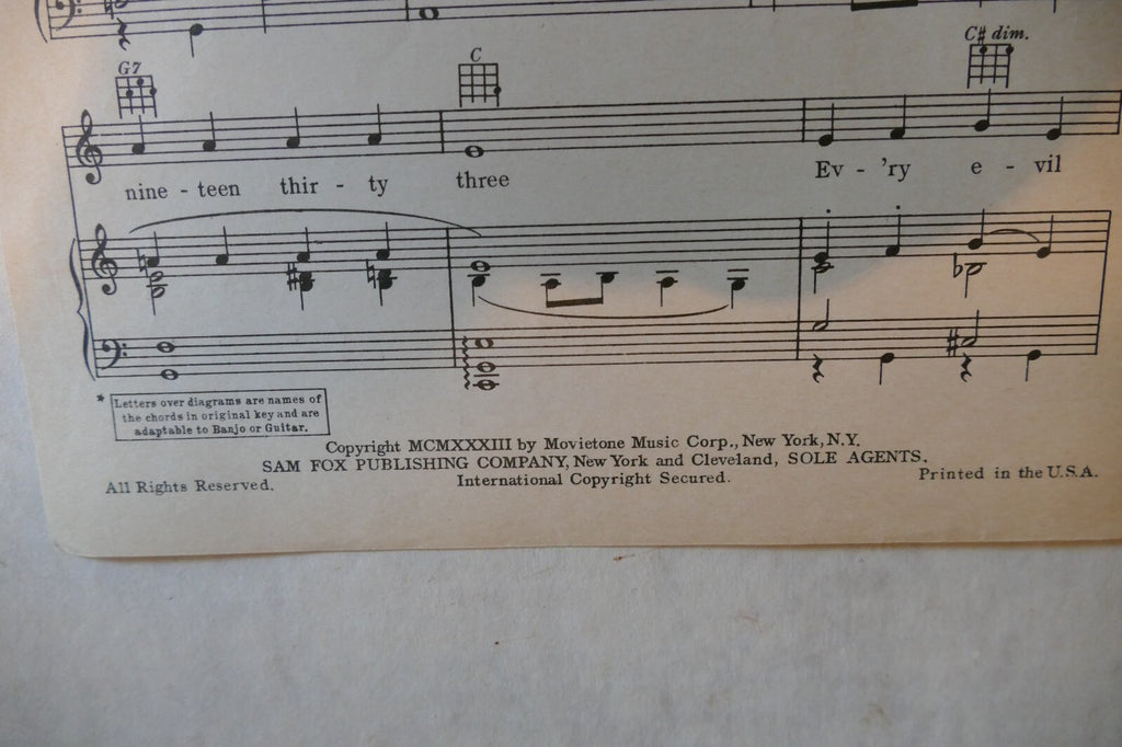 My First Love To Last, 1933, Adorable, by George Marion, Jr., Richard A. Whiting