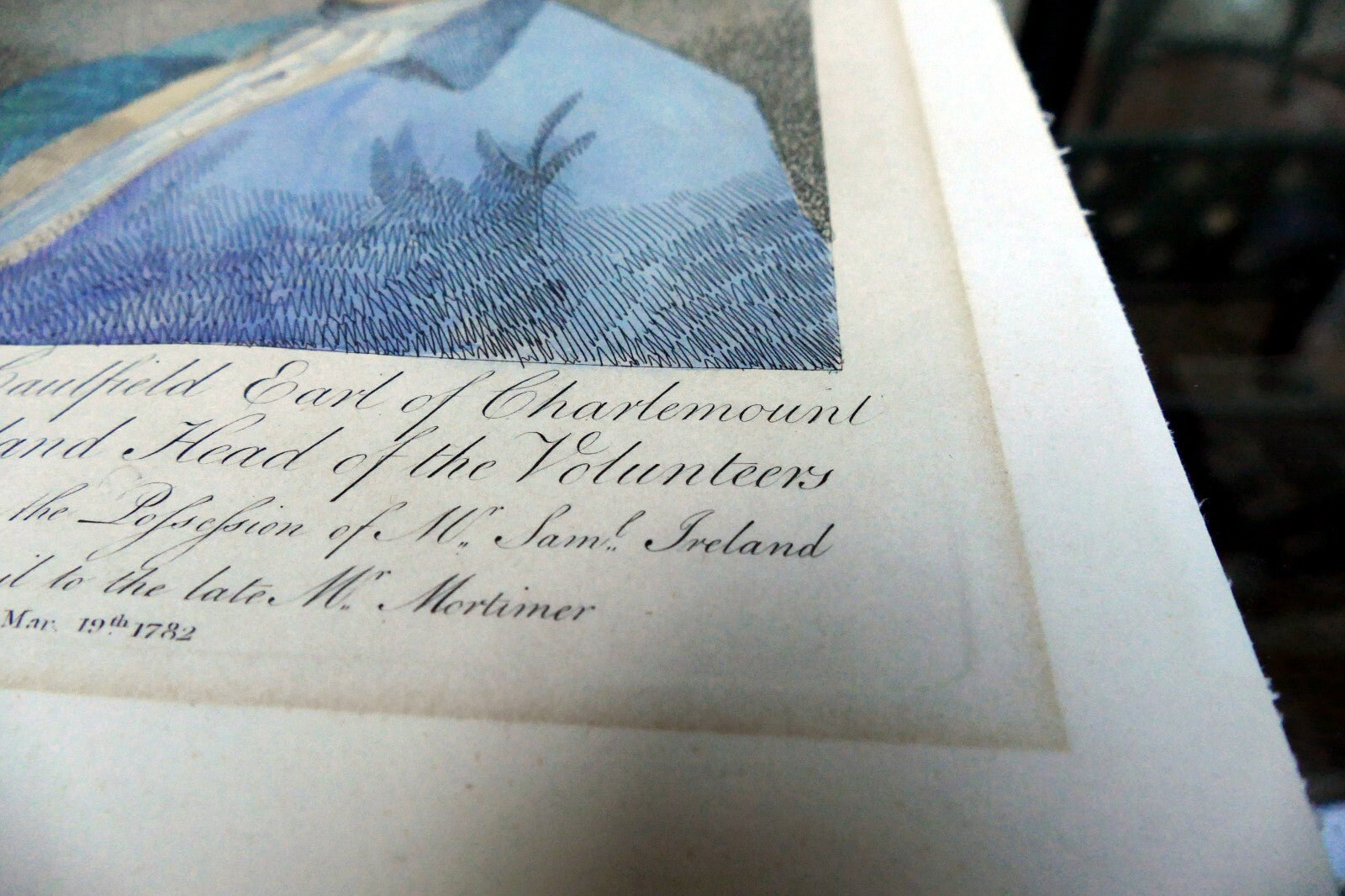 Antique Print - JAMES CAULFIELD-EARL OF CHARLEMONT-HAYNES-HOGARTH - 1782