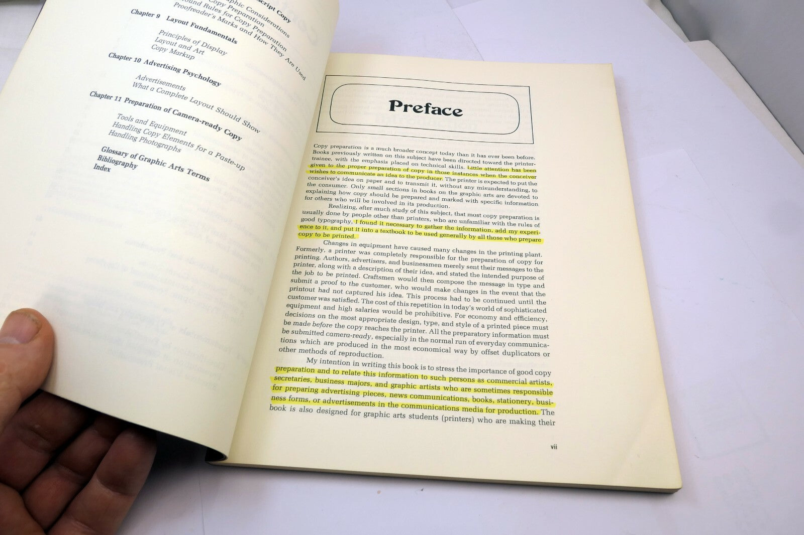Copy Preparation for Cabibi Printing