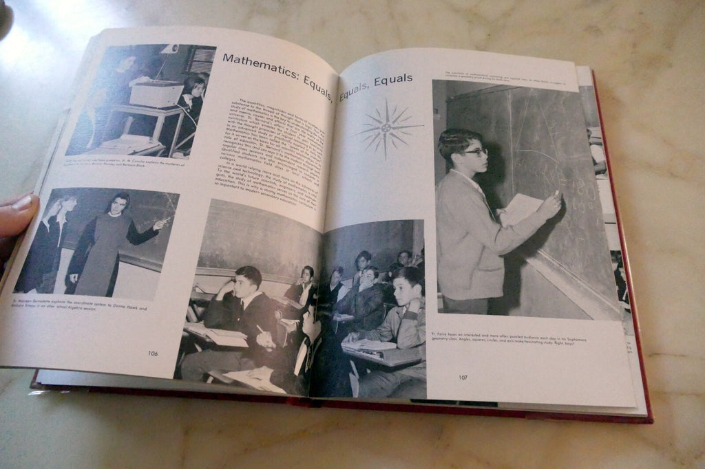 1966 St. Bernard High School Yearbook Voyager Playa del Rey California USA