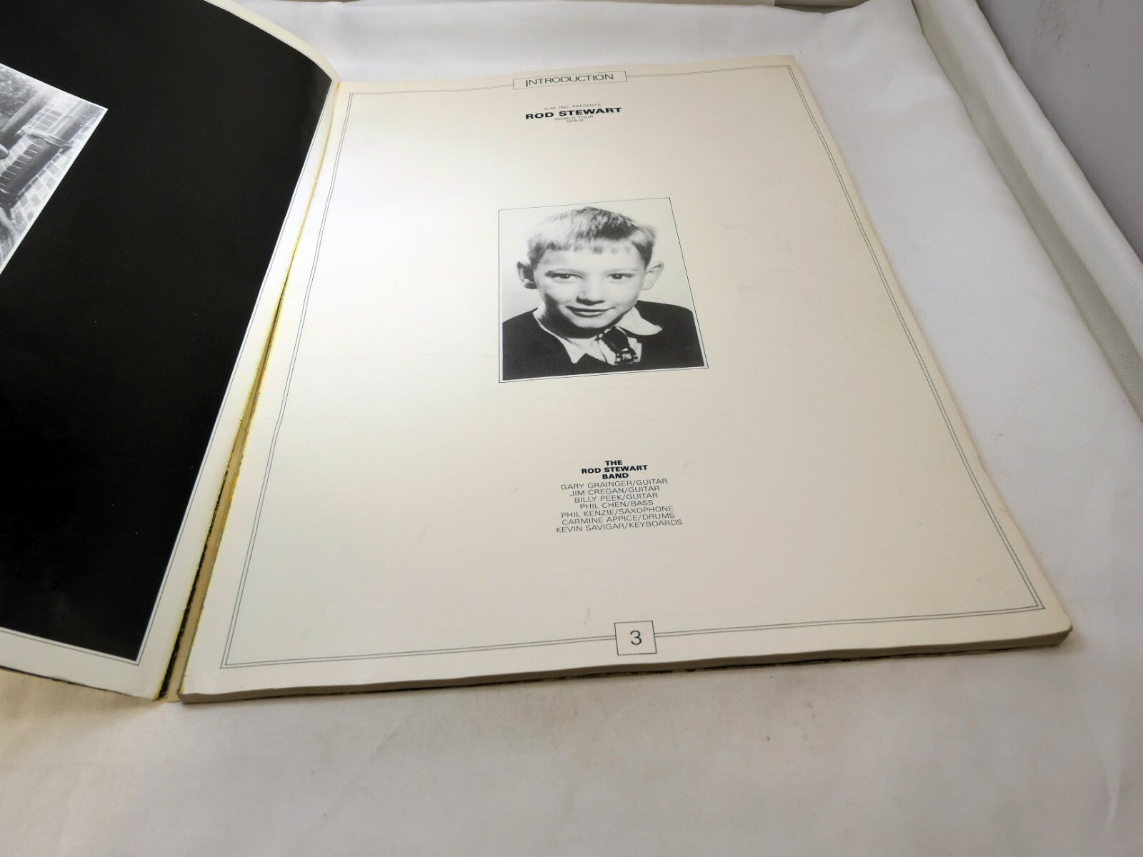 Rod Stewart "Blondes Have More Fun" World Tour 1978/9 Program