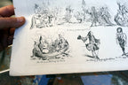 Old WAYS and NEW WAYS No 3 HENRY HEATH CARICATURE PRINT  1840 Victorian
