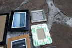 Pack of 7 Four Plastic Picture Portrait Frame 4X4" 4X6" 5X7" Art Photo lot