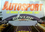 Motorsport car magazine le mans yearbook 1987