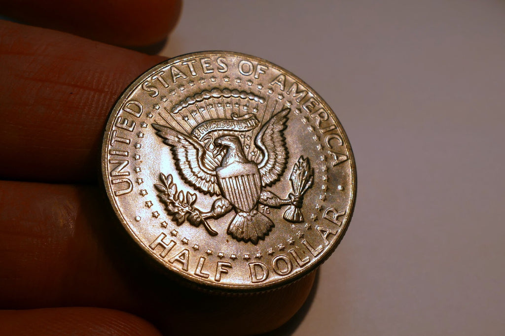 1971 John F Kennedy  half dollar coin US JFK