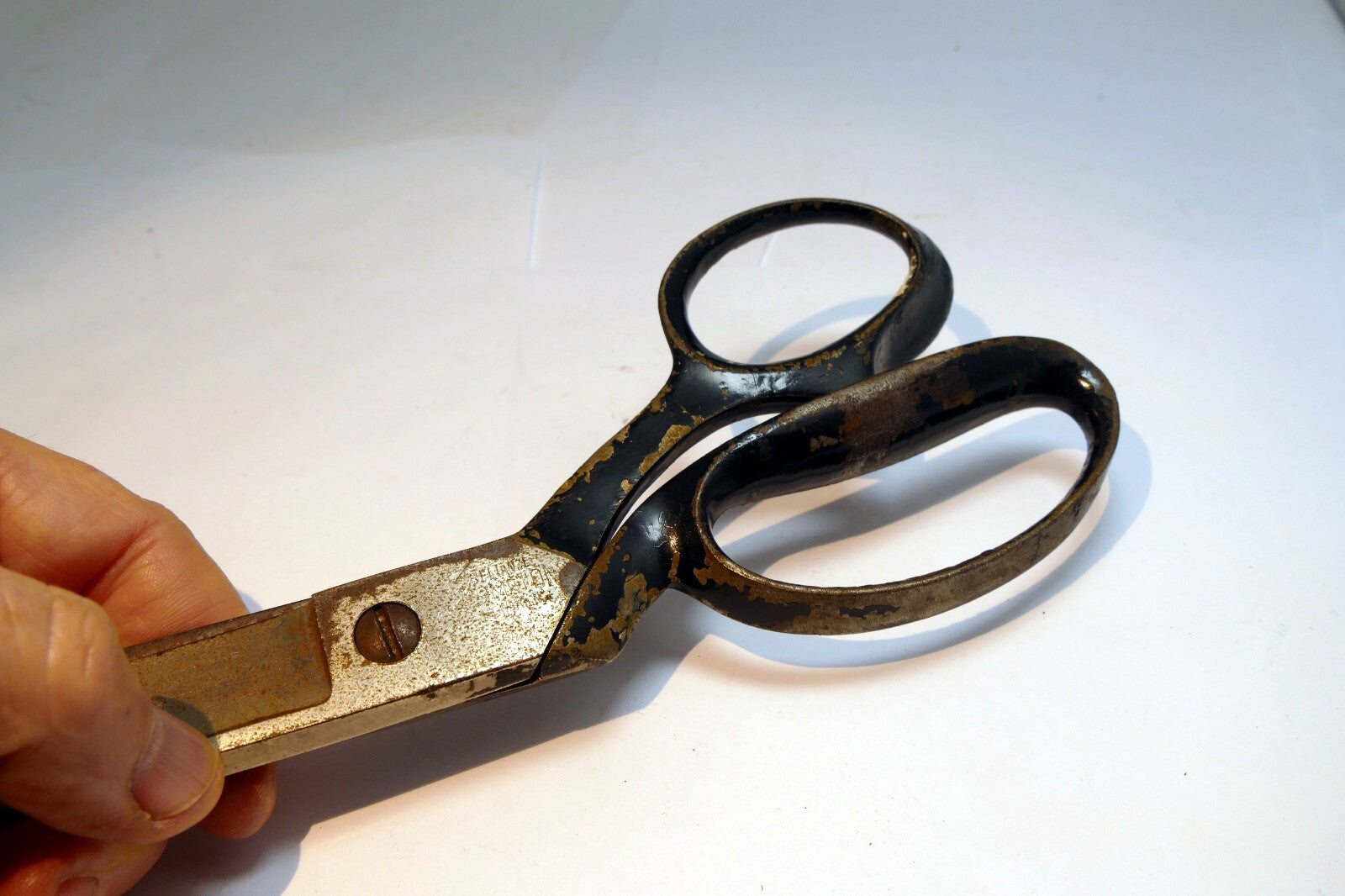 10" Compton Reliance U Set Tailors Fabric Scissors Expansion Newark NJ