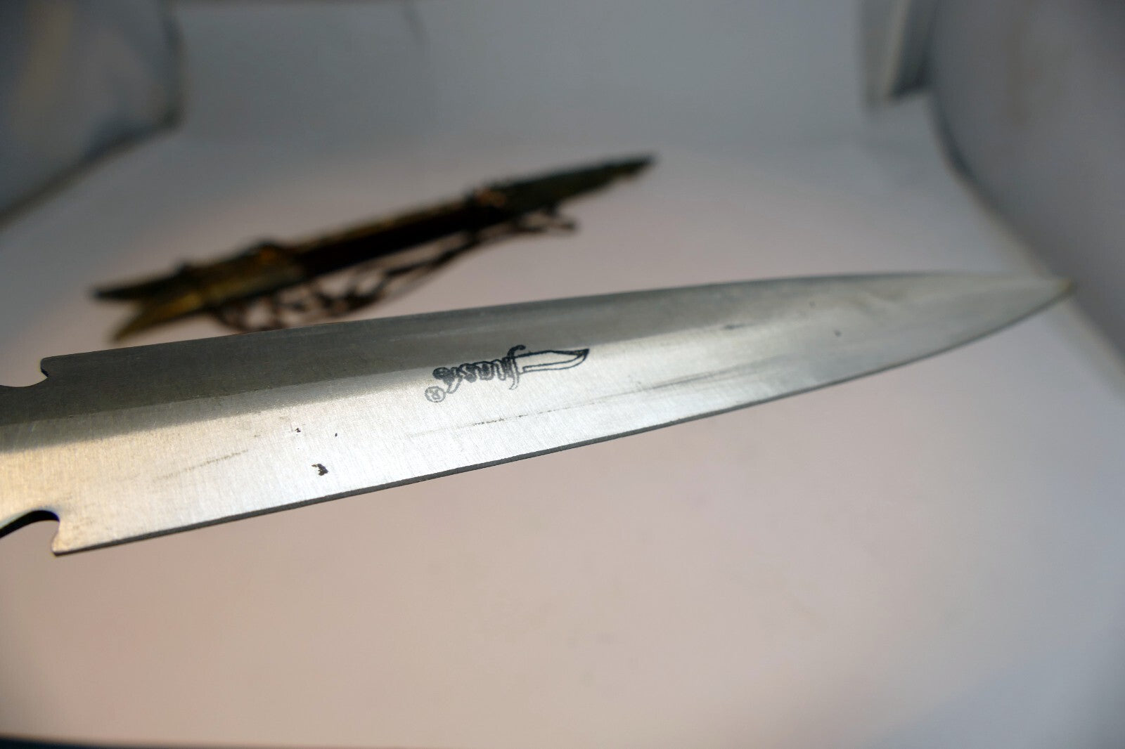 Slash Knife Dagger Made in Germany with sheaf scabbard eagle cross ornate
