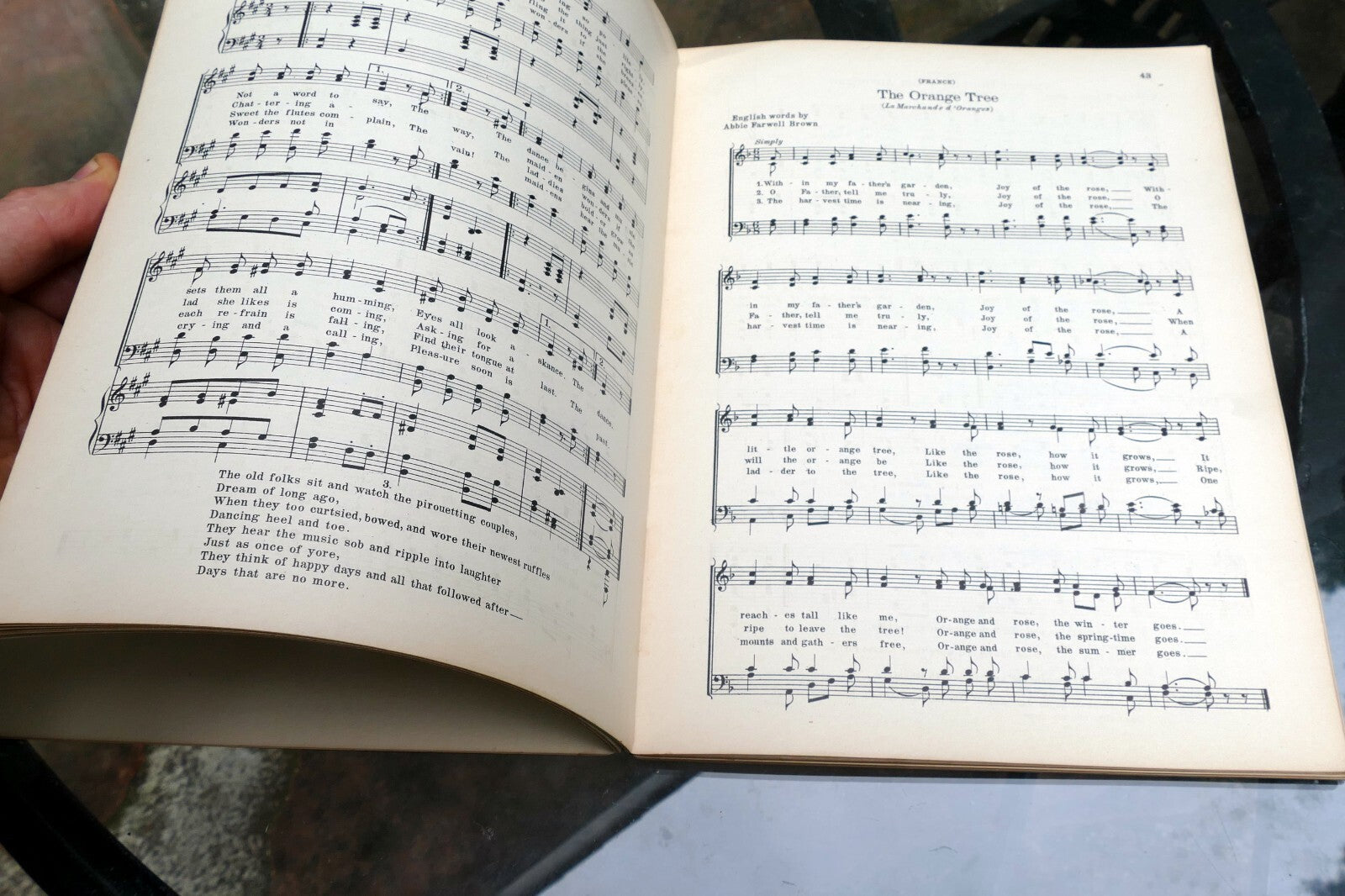 1910 LAUREL One Hundred Folk-Songs Sheet music Gilbert Birchard & co. Boston