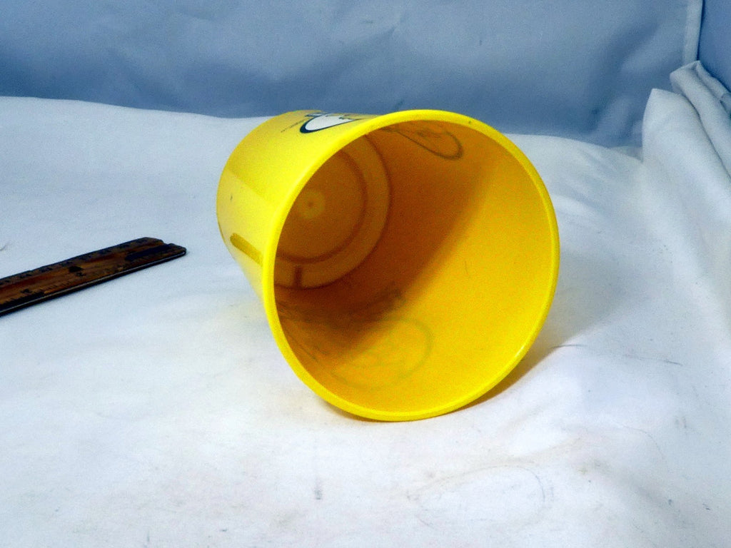 The SIMPSONS Homer WOO-HOO!  plastic water beer cup 4" tall 