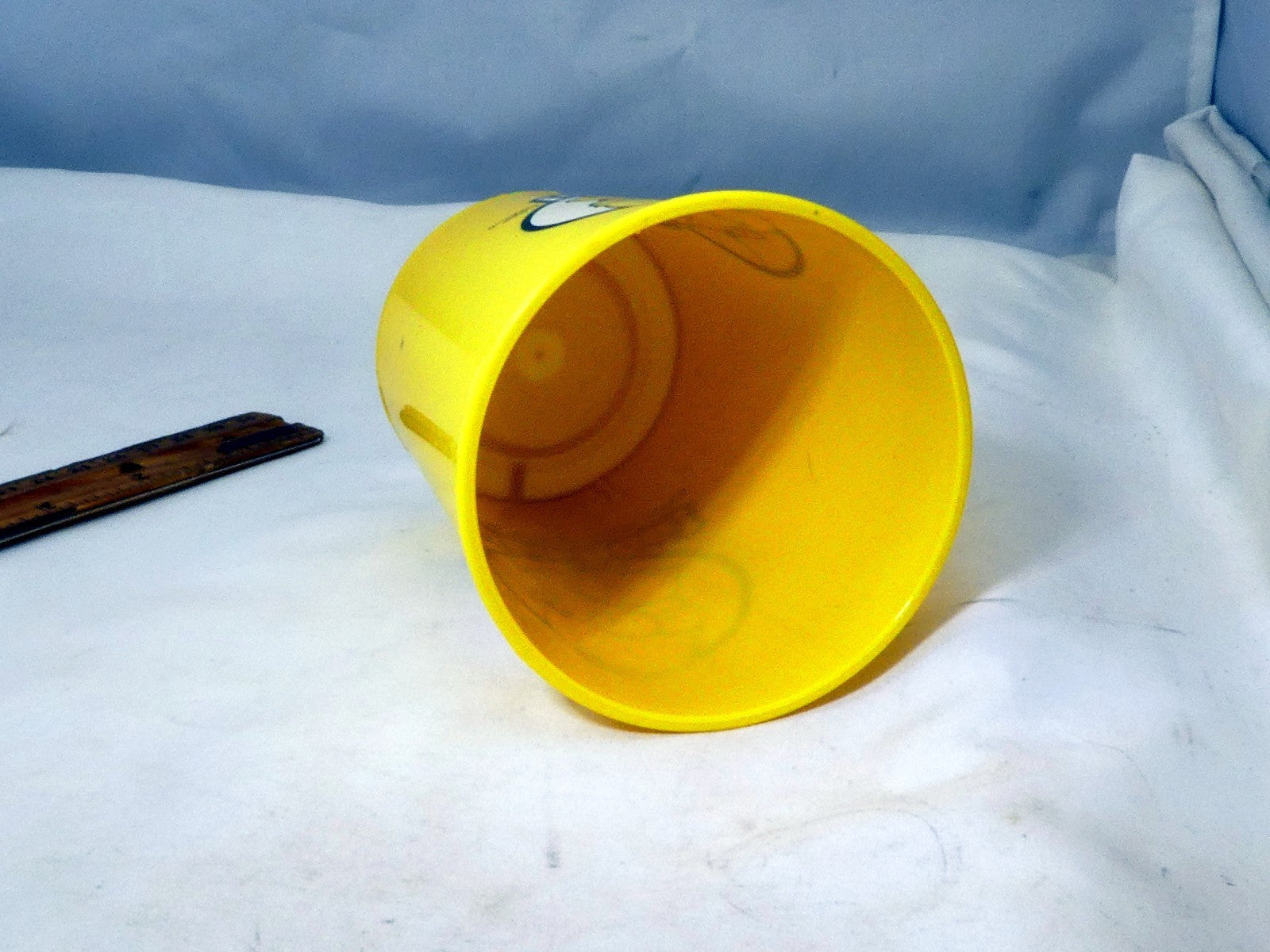 The SIMPSONS Homer WOO-HOO!  plastic water beer cup 4" tall 